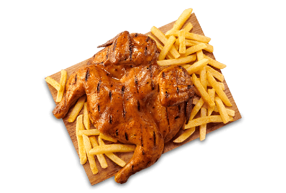 Flame-Grilled Chicken & Chips