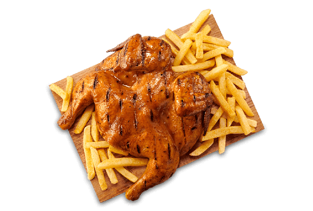 Flame-Grilled Chicken & Chips
